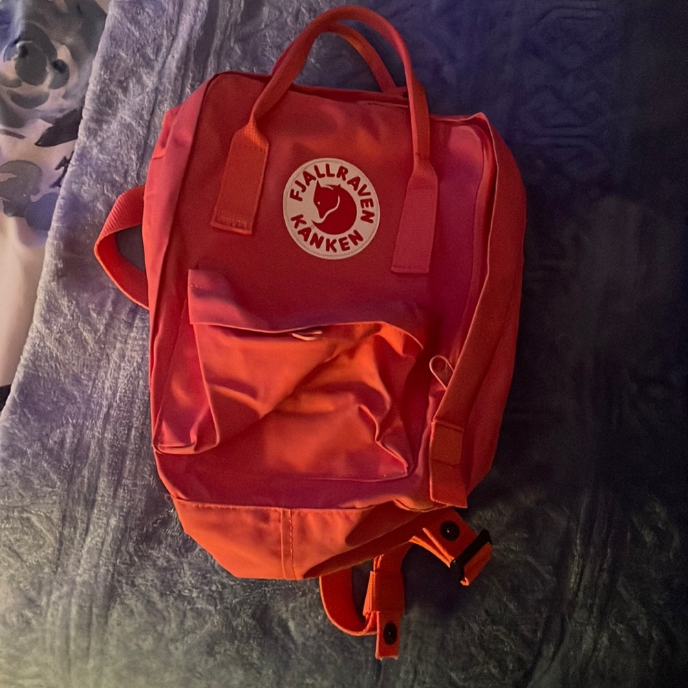 Pink fall raven bag